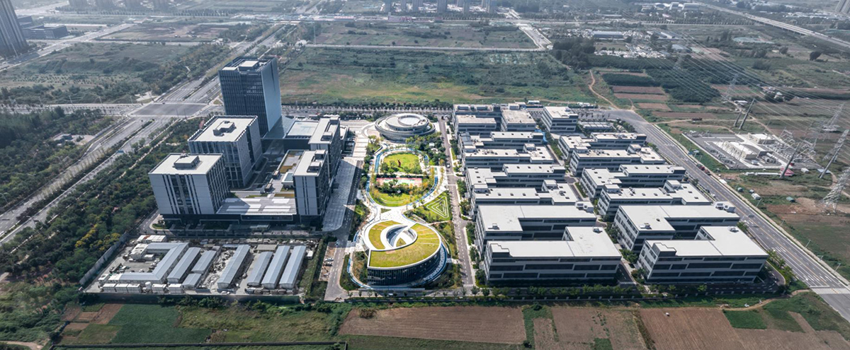 zhengzhou linkong biopharmaceutical park by wsp architects