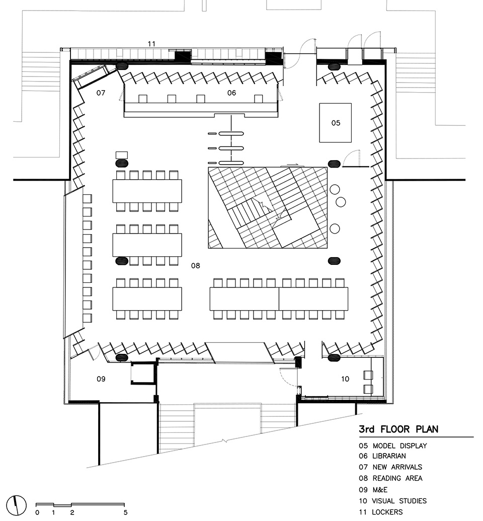 architecture library chulalongkorn university by department of architecture