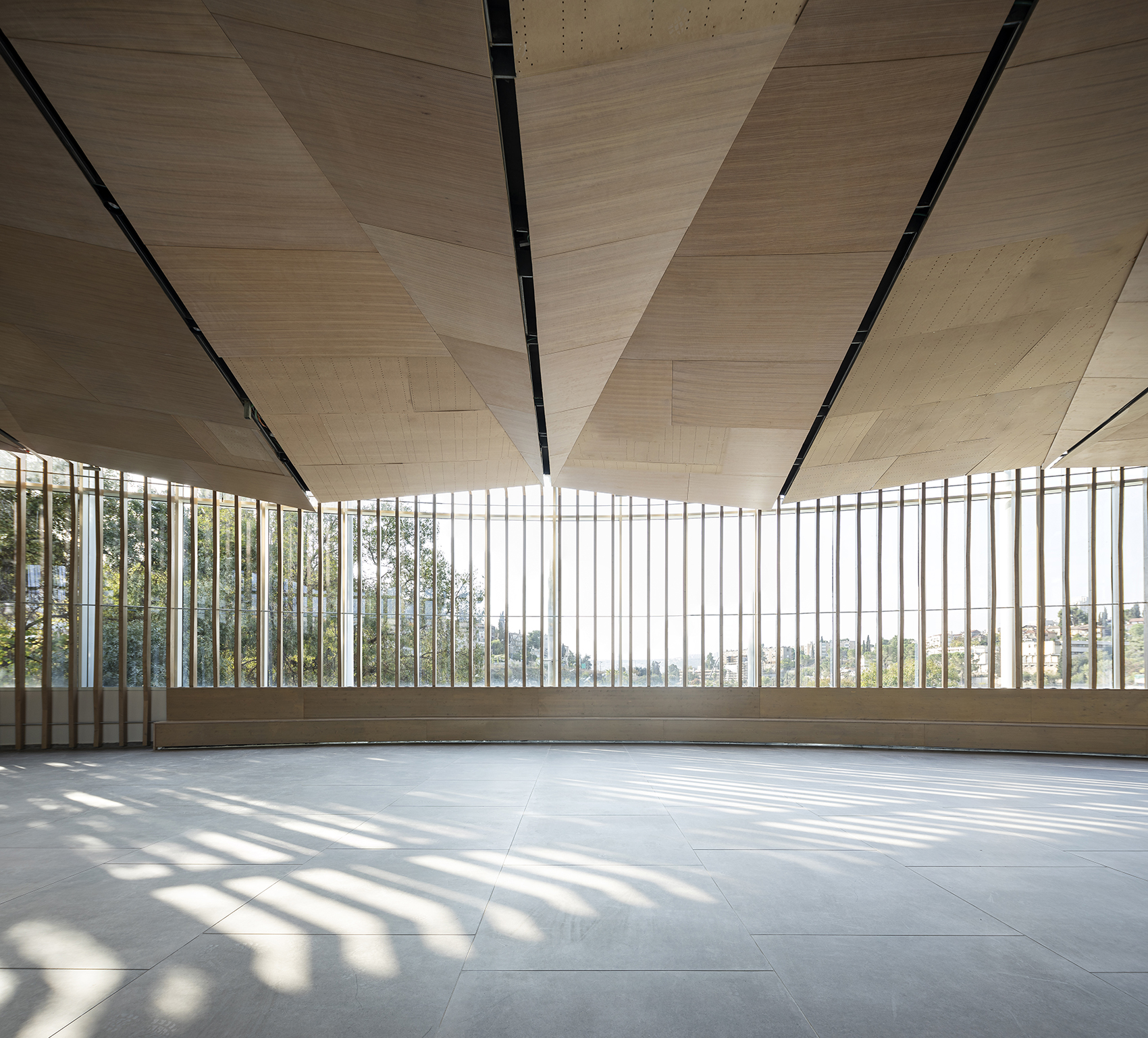 botanical garden event center by matti rosenshine architects