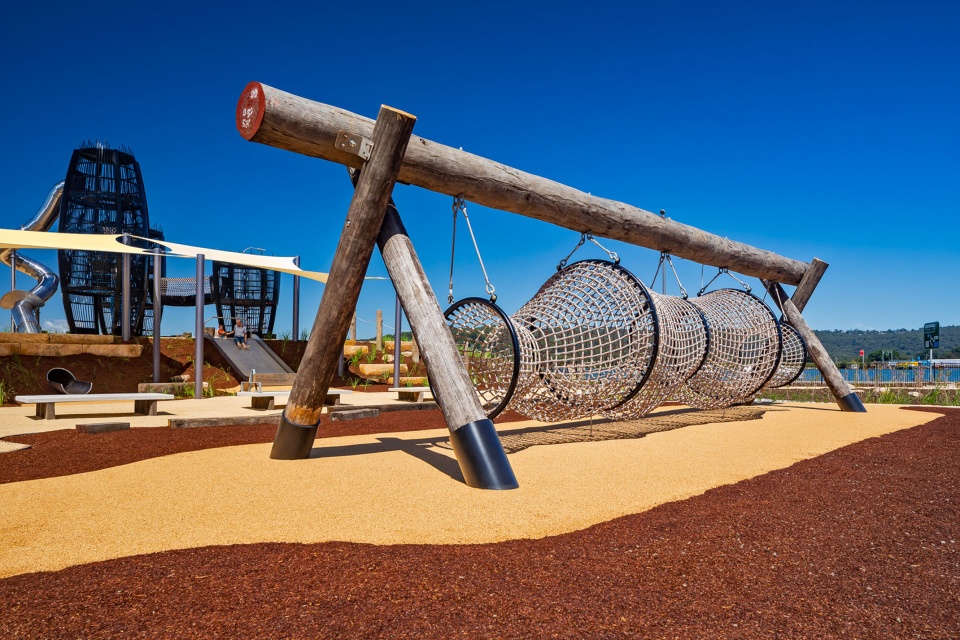 gosford leagues club park by turf design studio