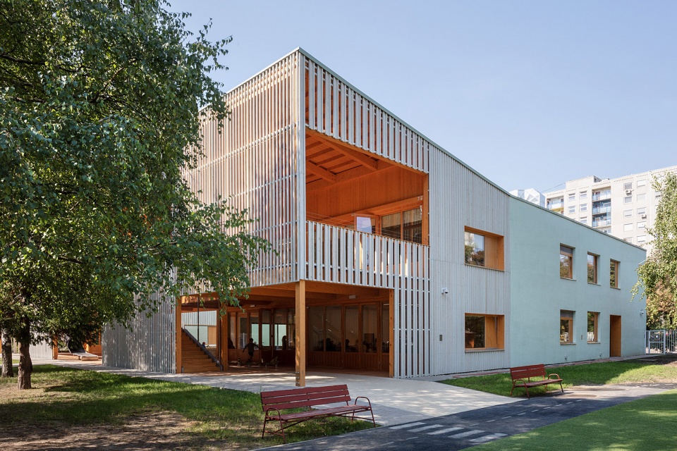 Extension and Reconstruction of the Vizafogó Kindergarten by Archikon Architects