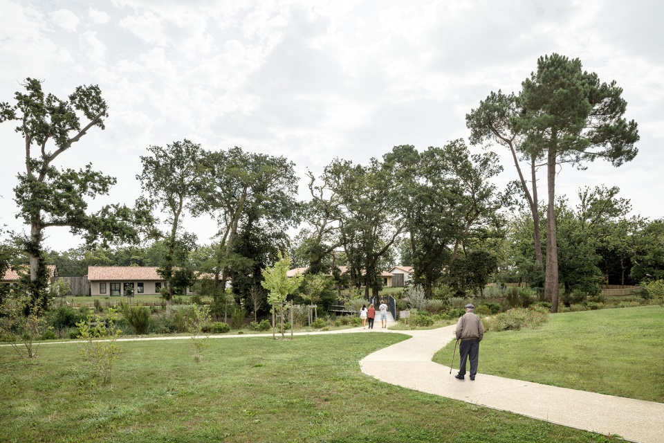 village landais alzheimer by nord architects