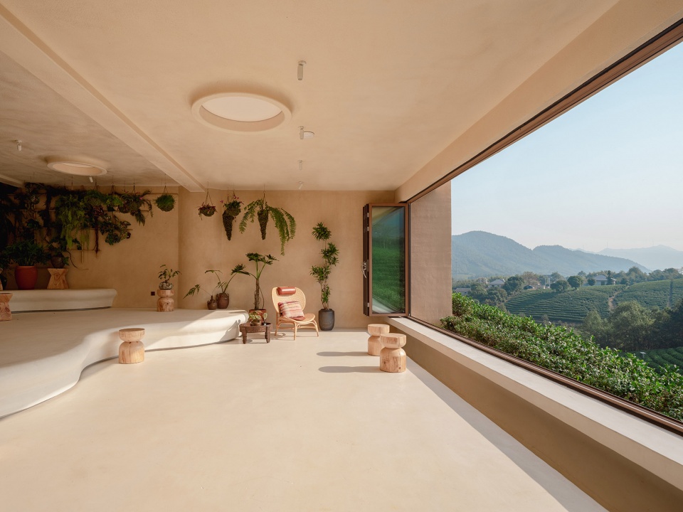 Anji Sight viewing Platform and Tea House China by HATCH Architects