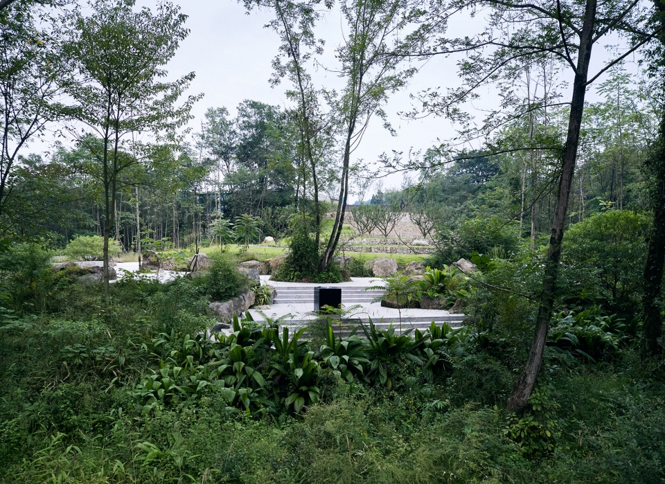 The Chuan Malt whisky distillery Landscape design China by YIYU design