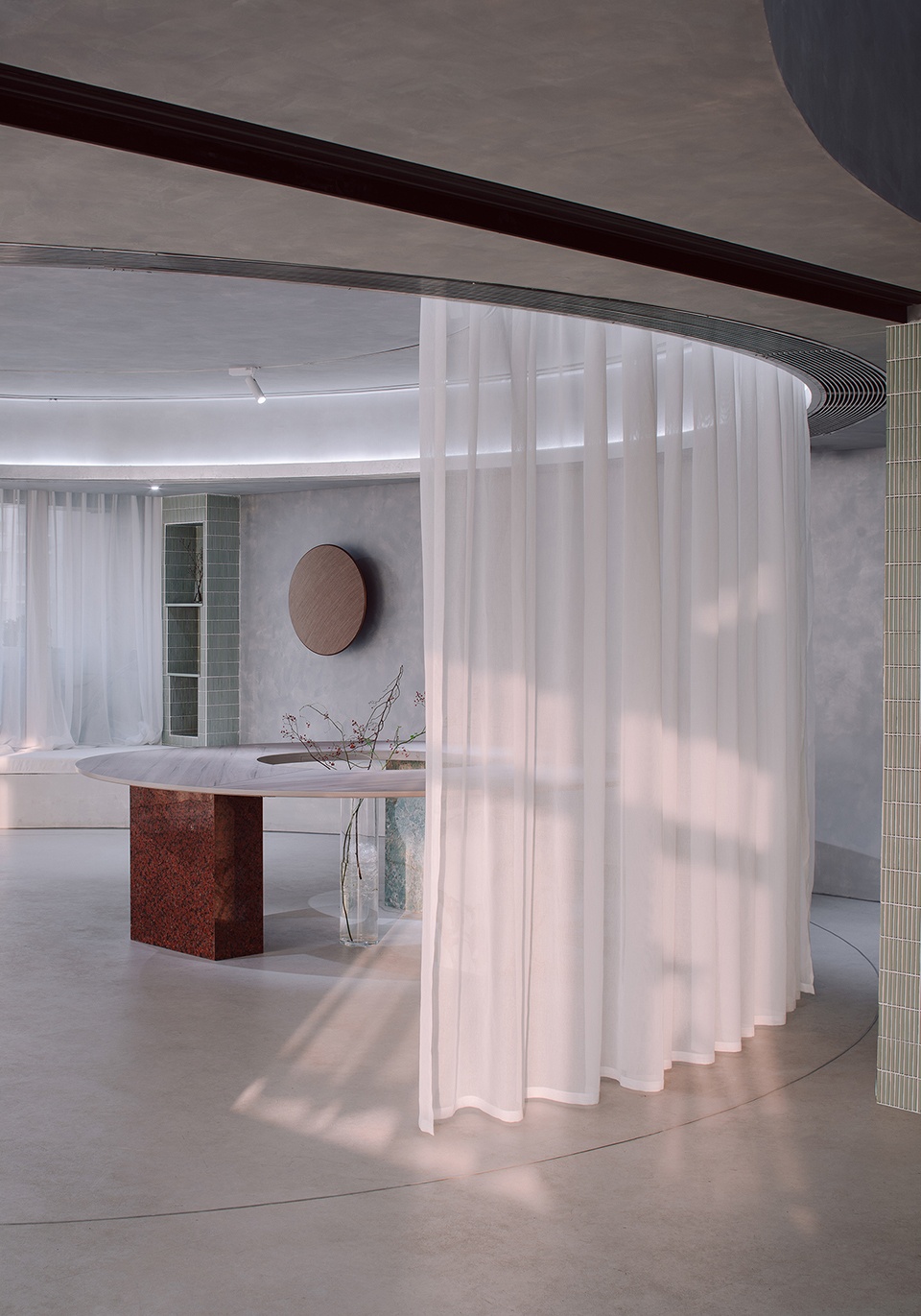 lieu painting studio china by atelier mozh