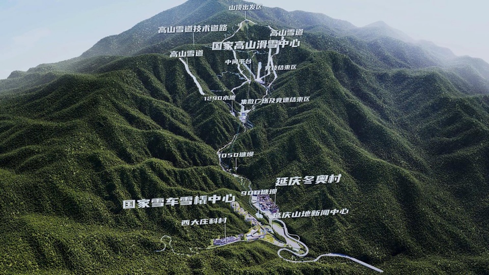 planning and venue design for yanqing zone of beijing 2022 winter olympics by cadg