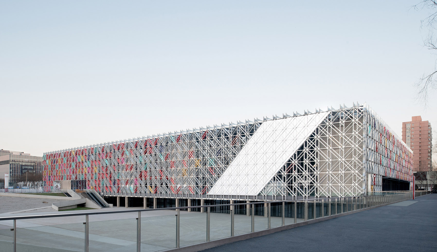 wukesong ice sports center china by biad zxd architects