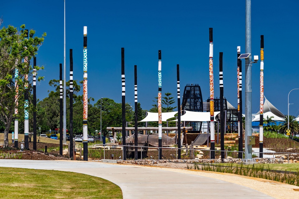 gosford leagues club park by turf design studio