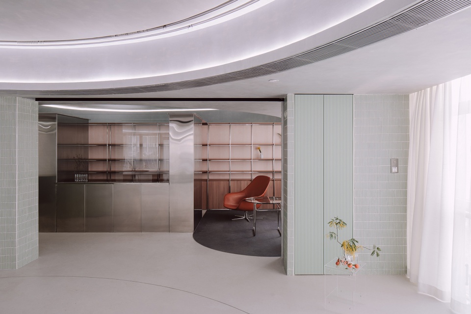 lieu painting studio china by atelier mozh