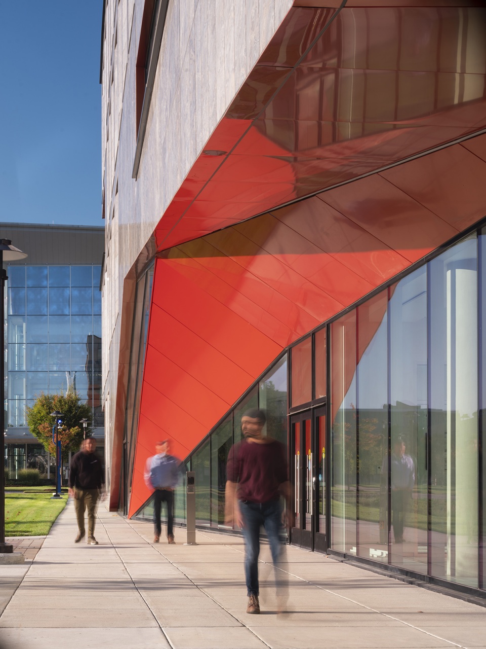 the calvin and tina tyler hall morgan state university by teeple architects gwwo architects
