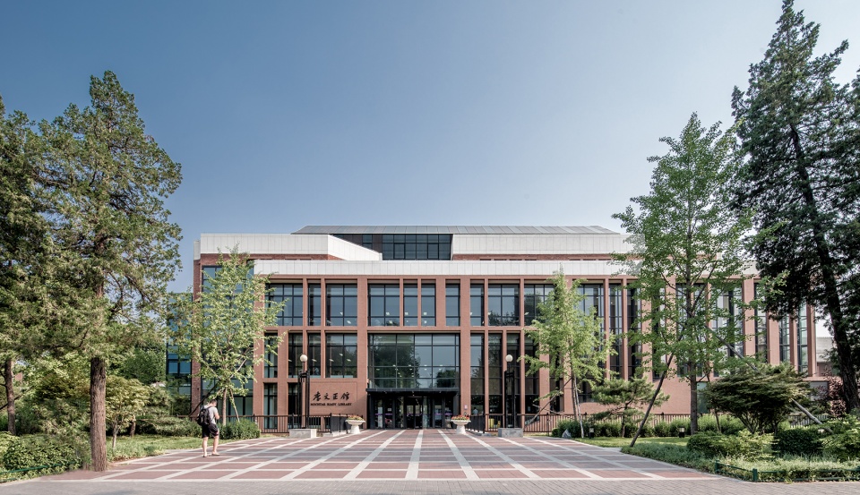 tsinghua university library north wing by thad