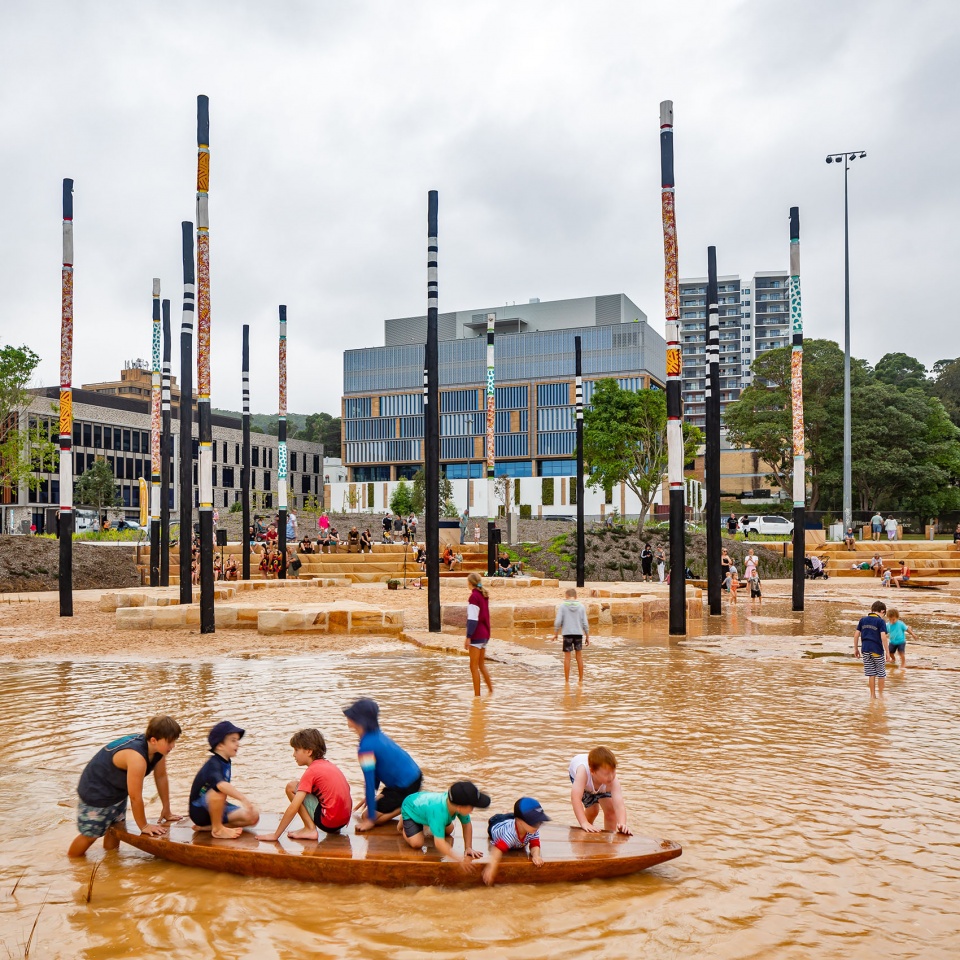 gosford leagues club park by turf design studio