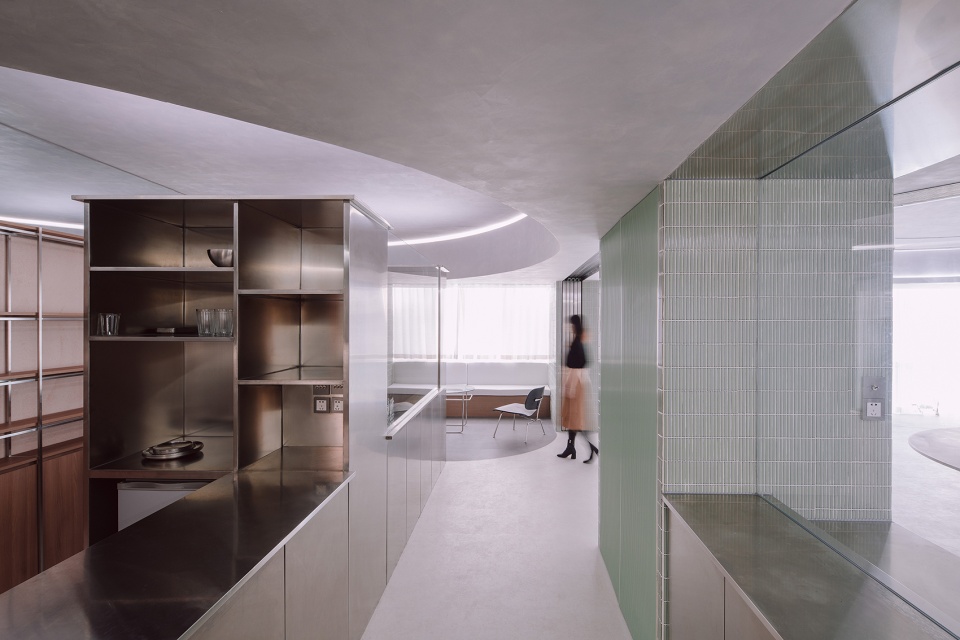 lieu painting studio china by atelier mozh