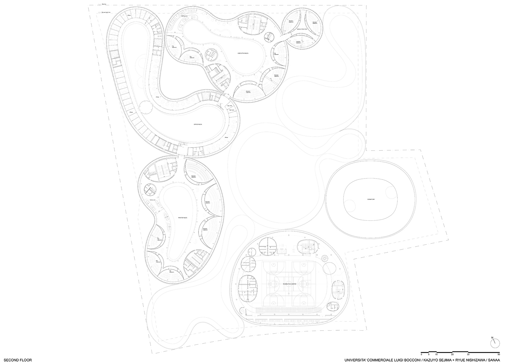 new urban campus for the bocconi university by sanaa