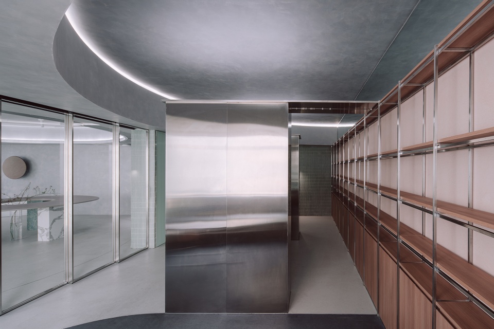 lieu painting studio china by atelier mozh