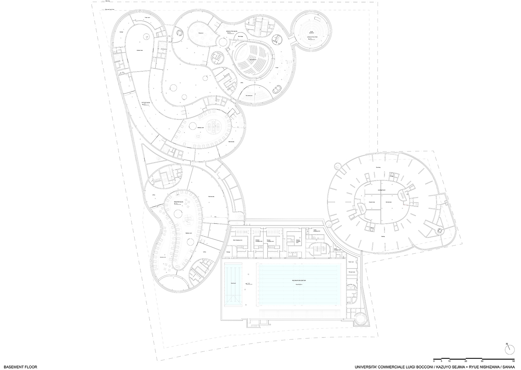 new urban campus for the bocconi university by sanaa