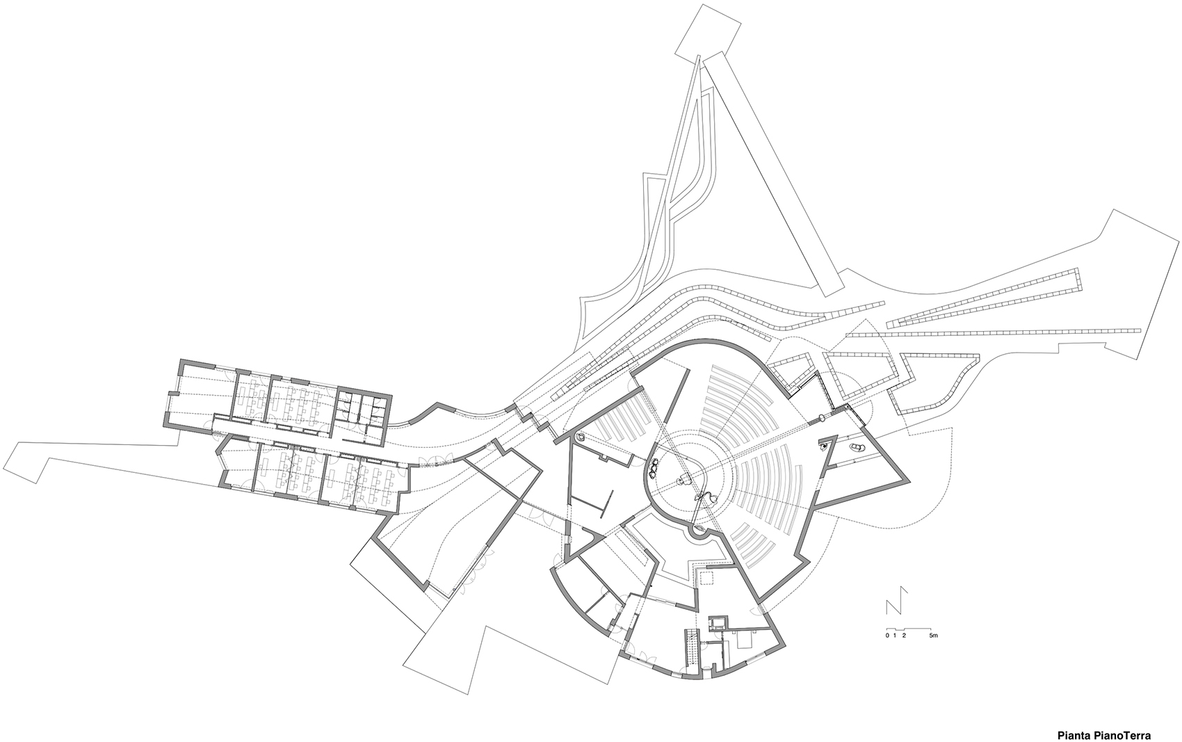 san giacomo apostolo church and parish complex in ferrara by miralles tagliabue embt