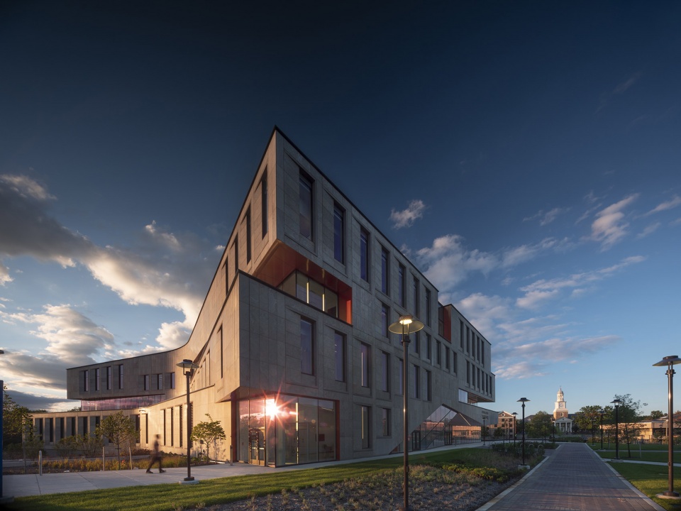 the calvin and tina tyler hall morgan state university by teeple architects gwwo architects