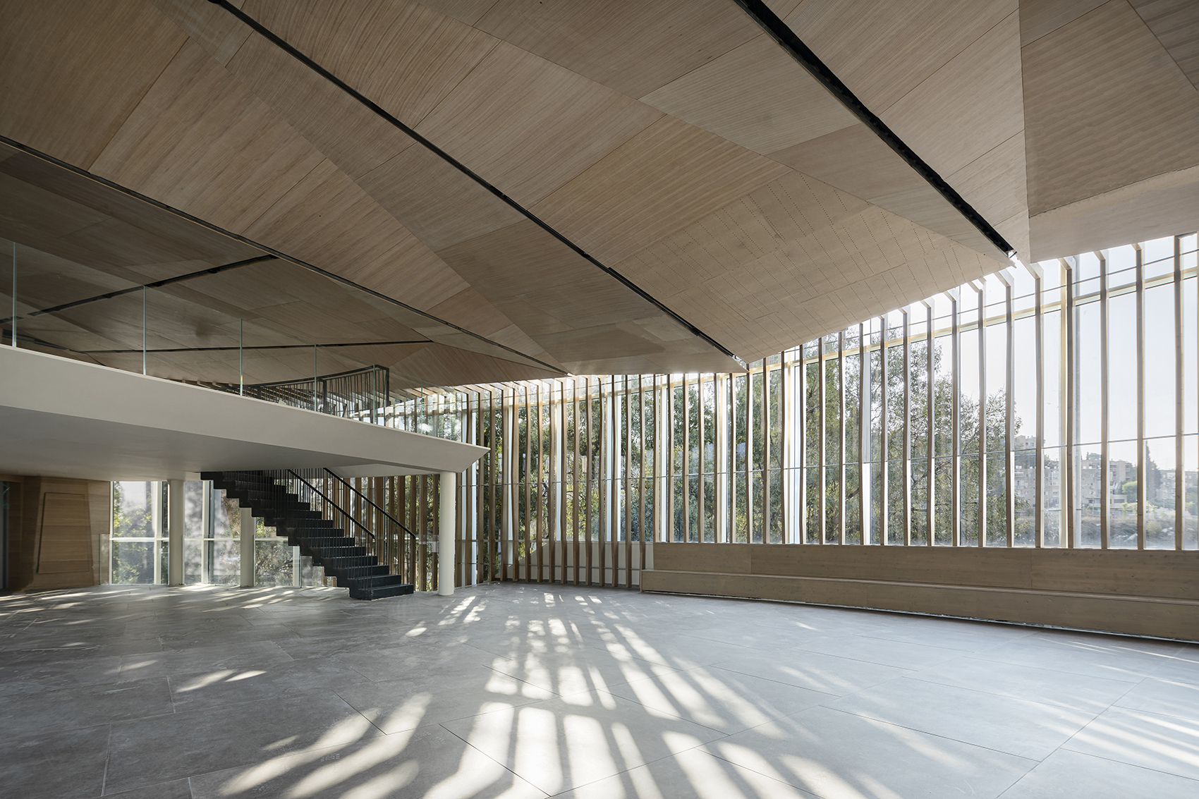 botanical garden event center by matti rosenshine architects