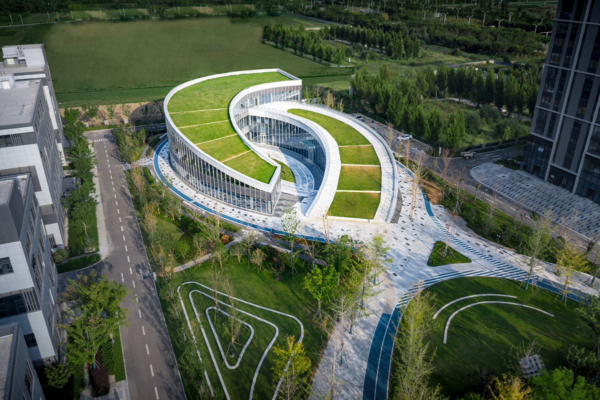 zhengzhou linkong biopharmaceutical park by wsp architects