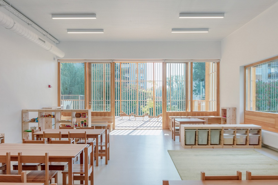 Extension and Reconstruction of the Vizafogó Kindergarten by Archikon Architects
