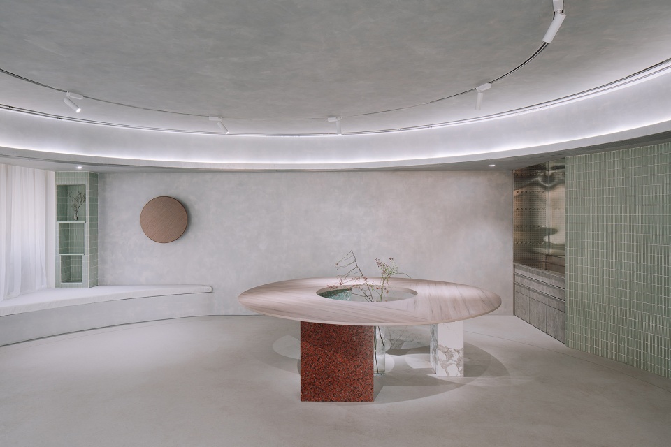 lieu painting studio china by atelier mozh