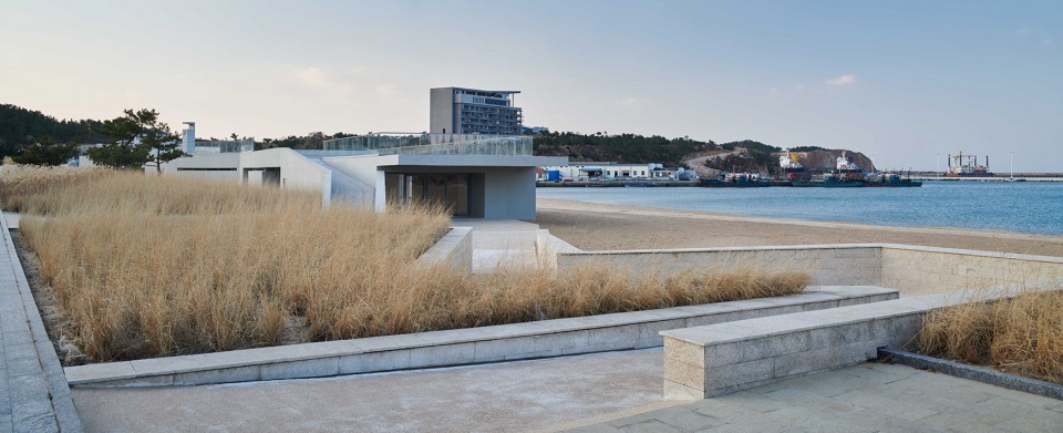 seaside zigzag building china by tao