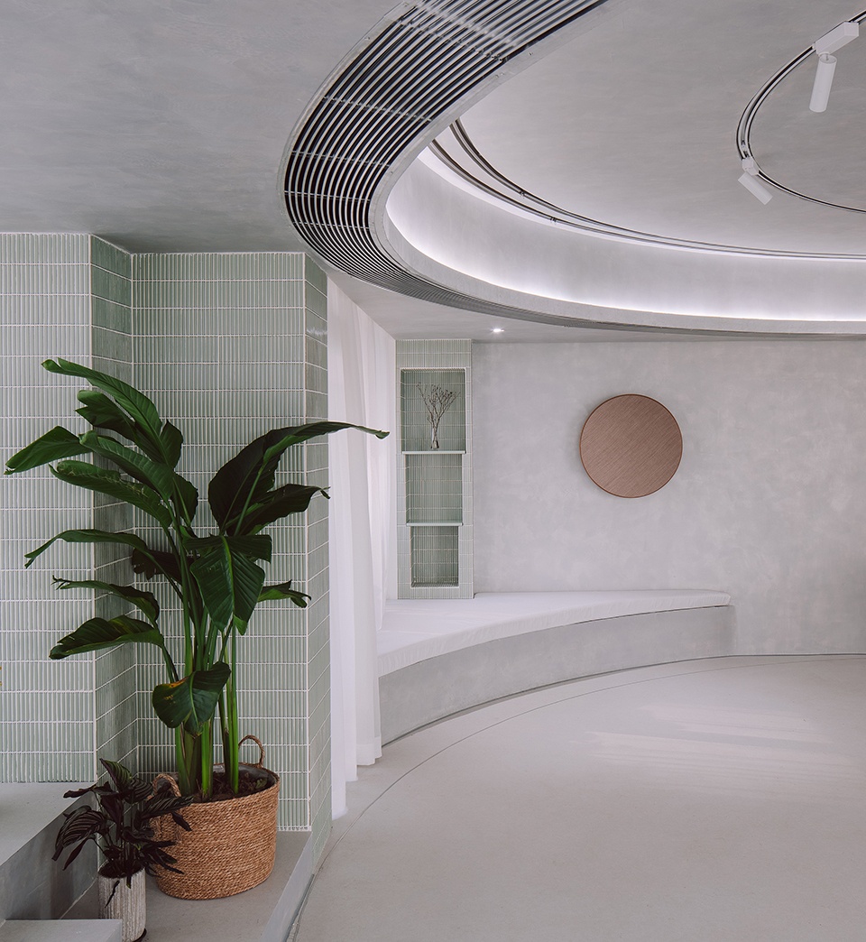 lieu painting studio china by atelier mozh