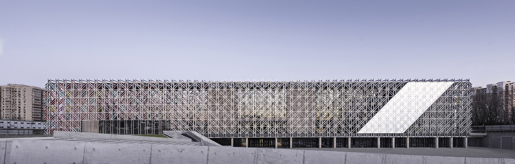 wukesong ice sports center china by biad zxd architects