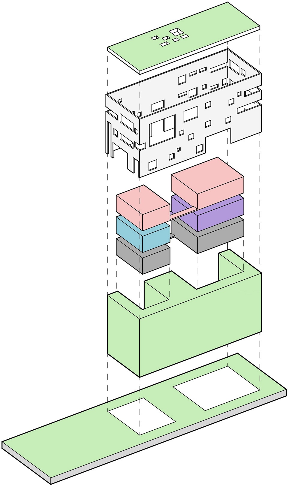 envelope house by asolidplan