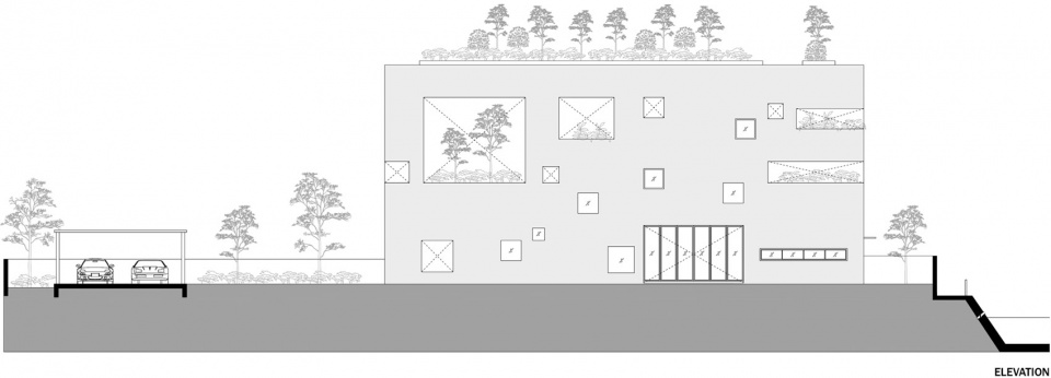 envelope house by asolidplan