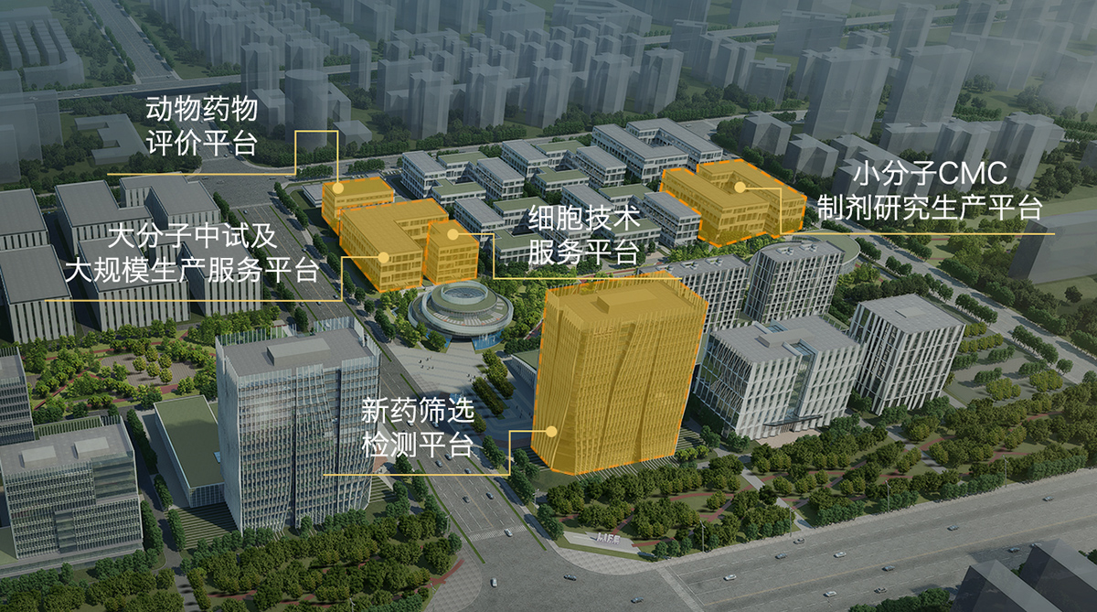 zhengzhou linkong biopharmaceutical park by wsp architects