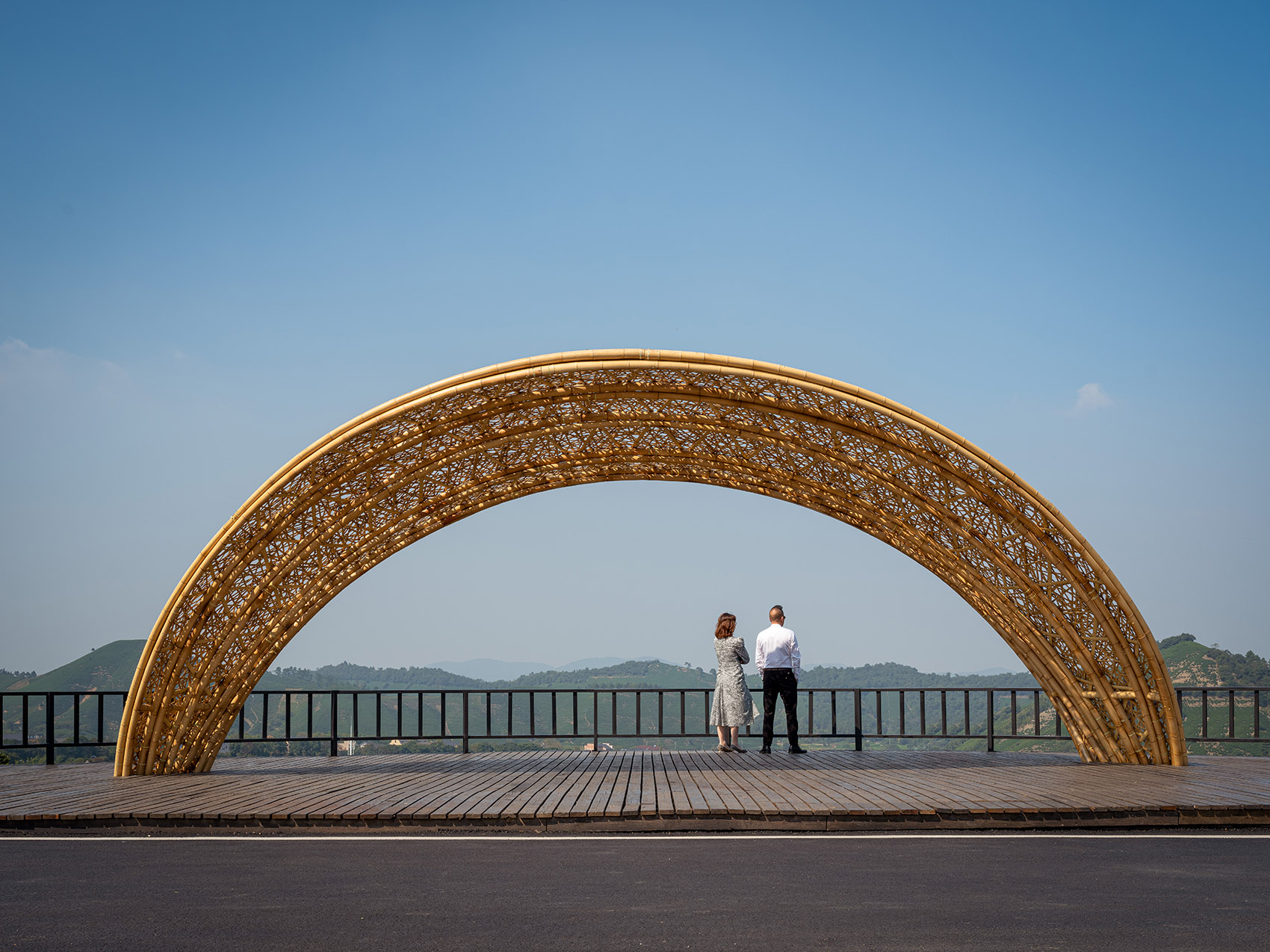 安吉观景平台及茶室浙江汉齐建筑
