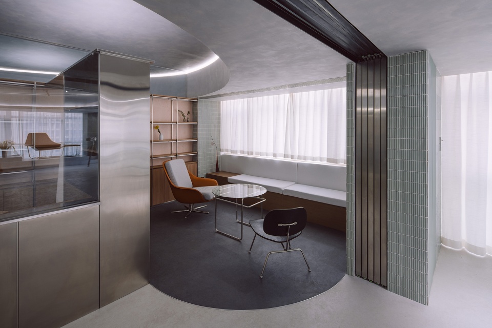 lieu painting studio china by atelier mozh