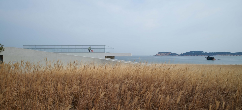 seaside zigzag building china by tao