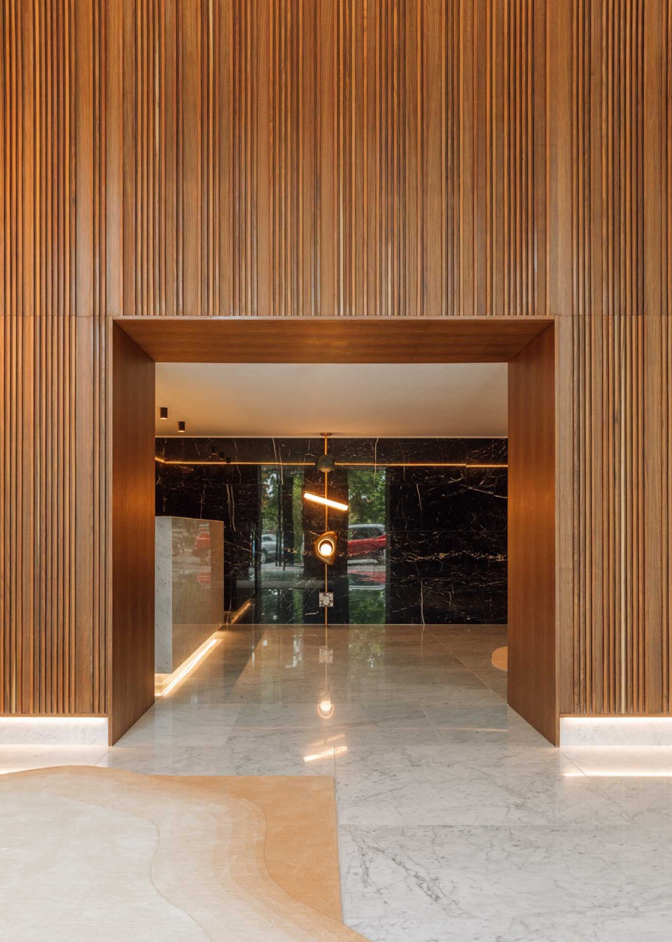 communal areas of castilho 203 by viterbo interior design