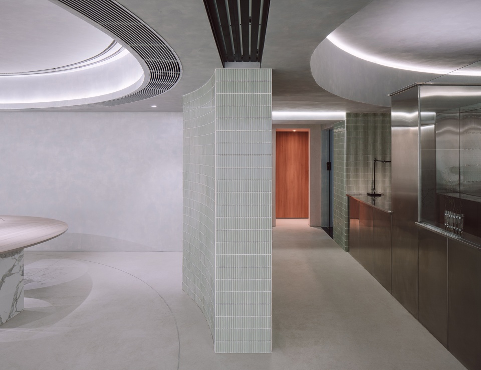 lieu painting studio china by atelier mozh