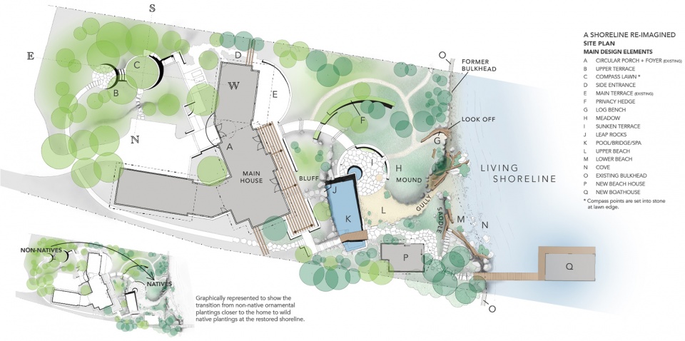 2020 asla residential design award of honor a shoreline re imagined broadhurst associates