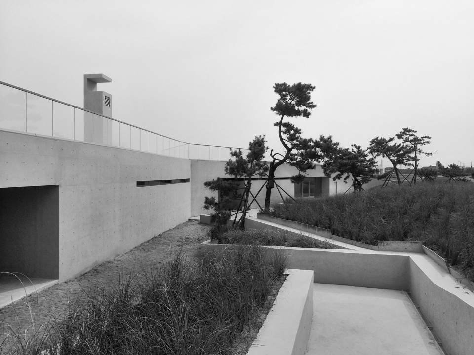seaside zigzag building china by tao