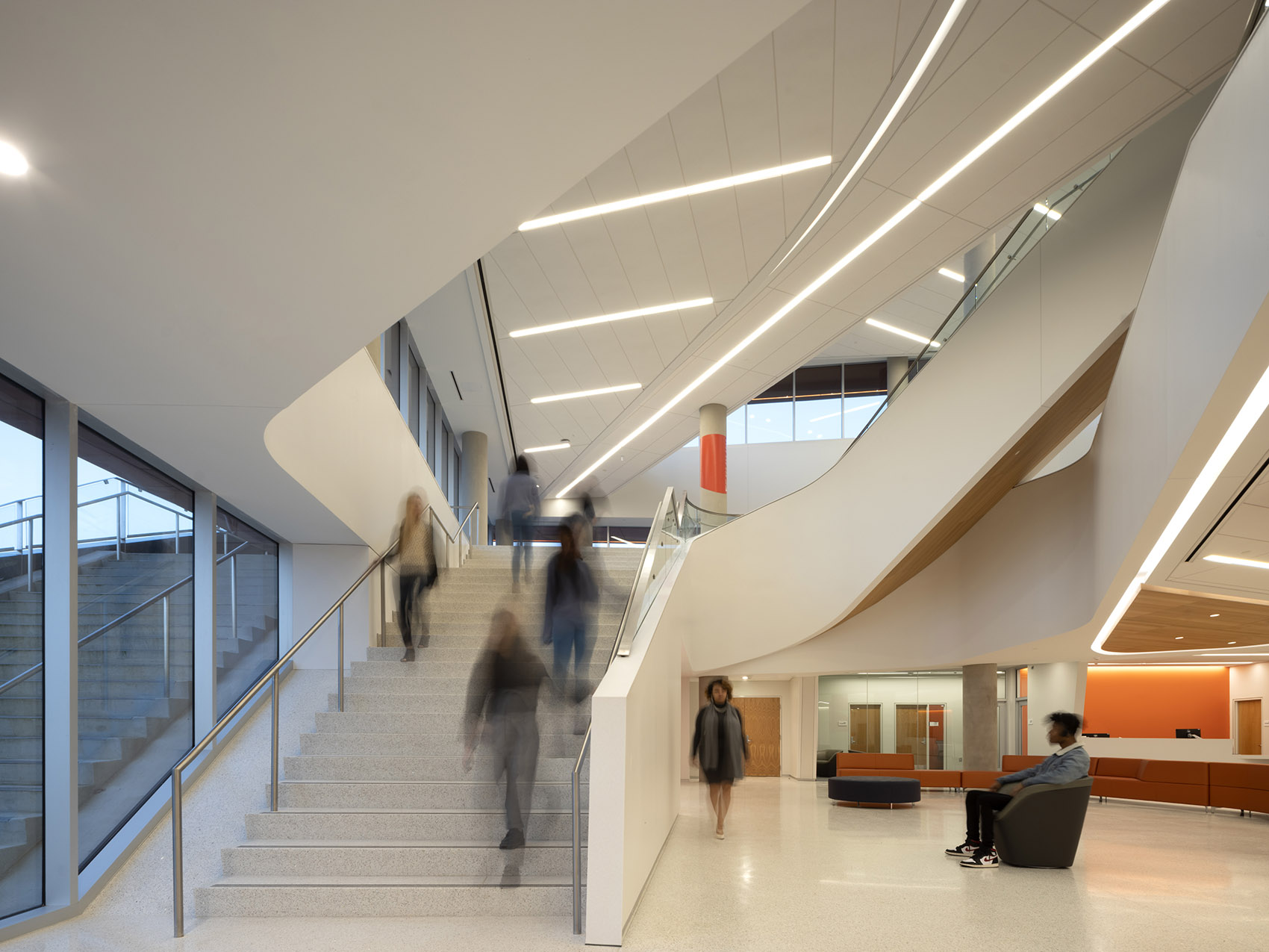 the calvin and tina tyler hall morgan state university by teeple architects gwwo architects