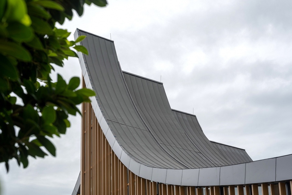 The Initial of the Blessing Laoe Shan Visitor Center by s cene Studio
