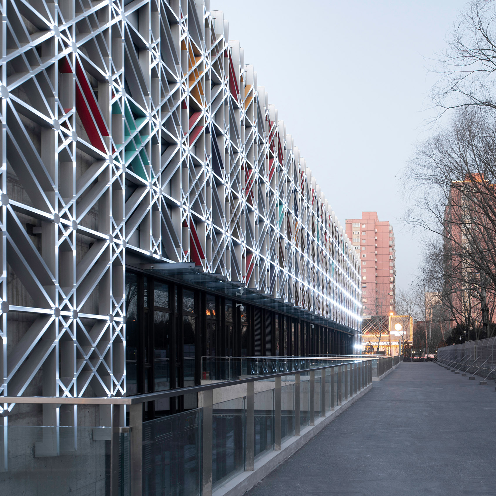 wukesong ice sports center china by biad zxd architects