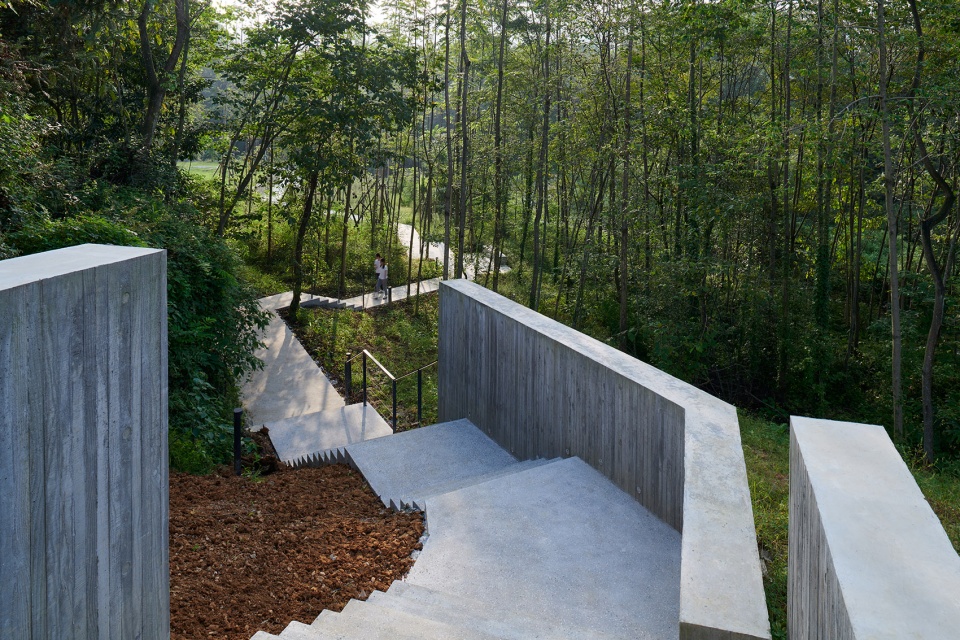 The Chuan Malt whisky distillery Landscape design China by YIYU design