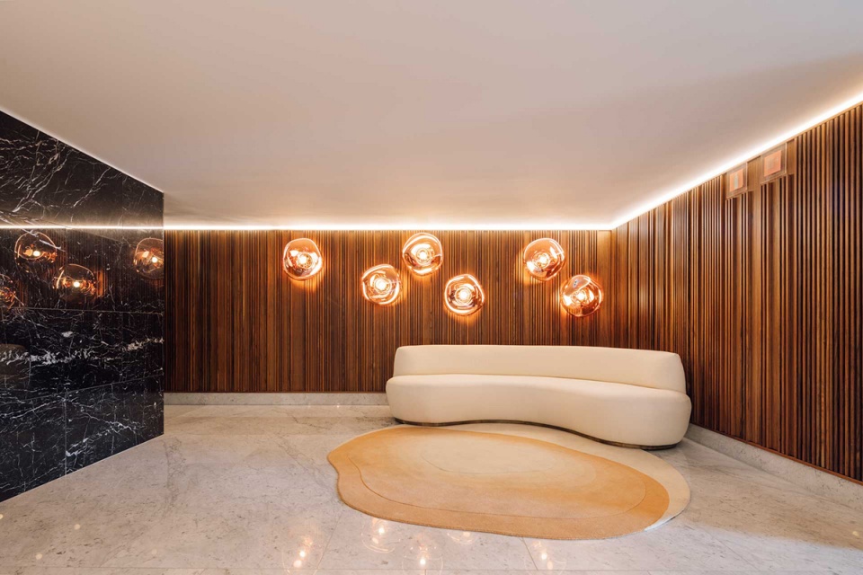communal areas of castilho 203 by viterbo interior design