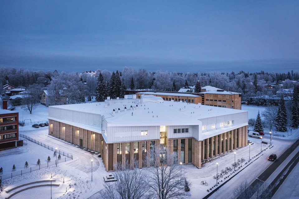 heinola upper secondary school by lahdelma mahlamaki architects