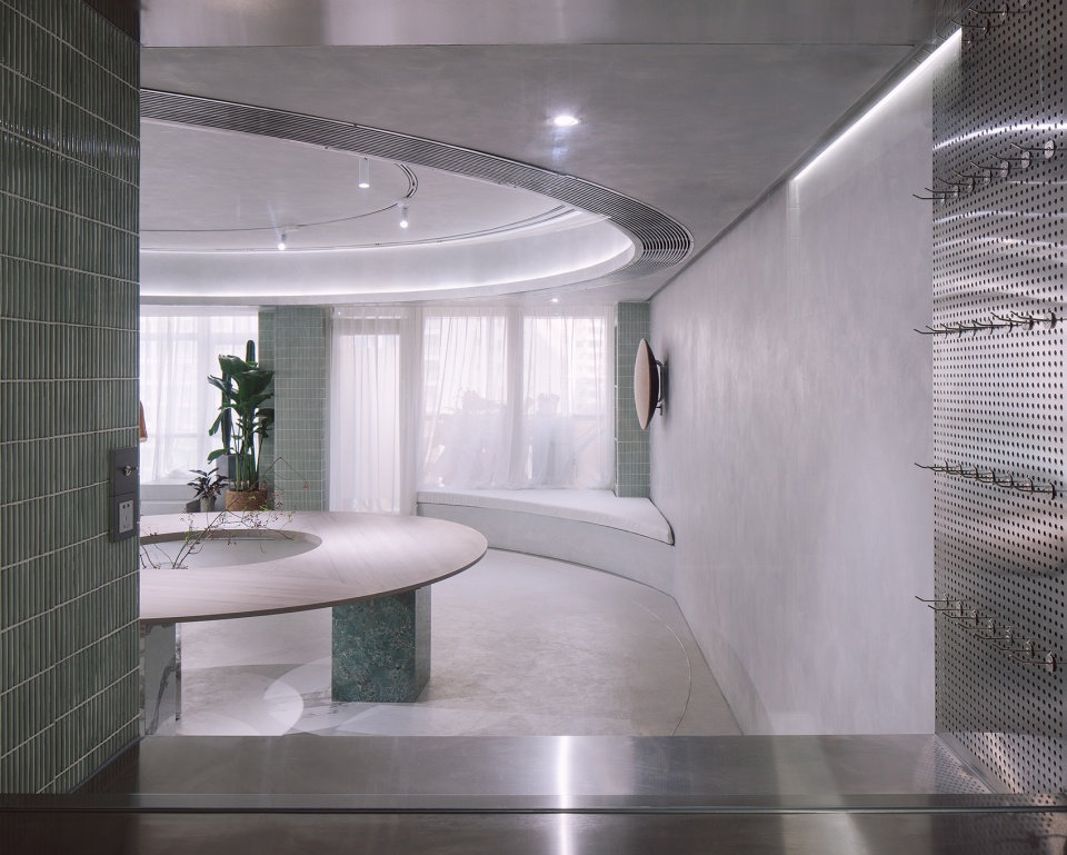 lieu painting studio china by atelier mozh