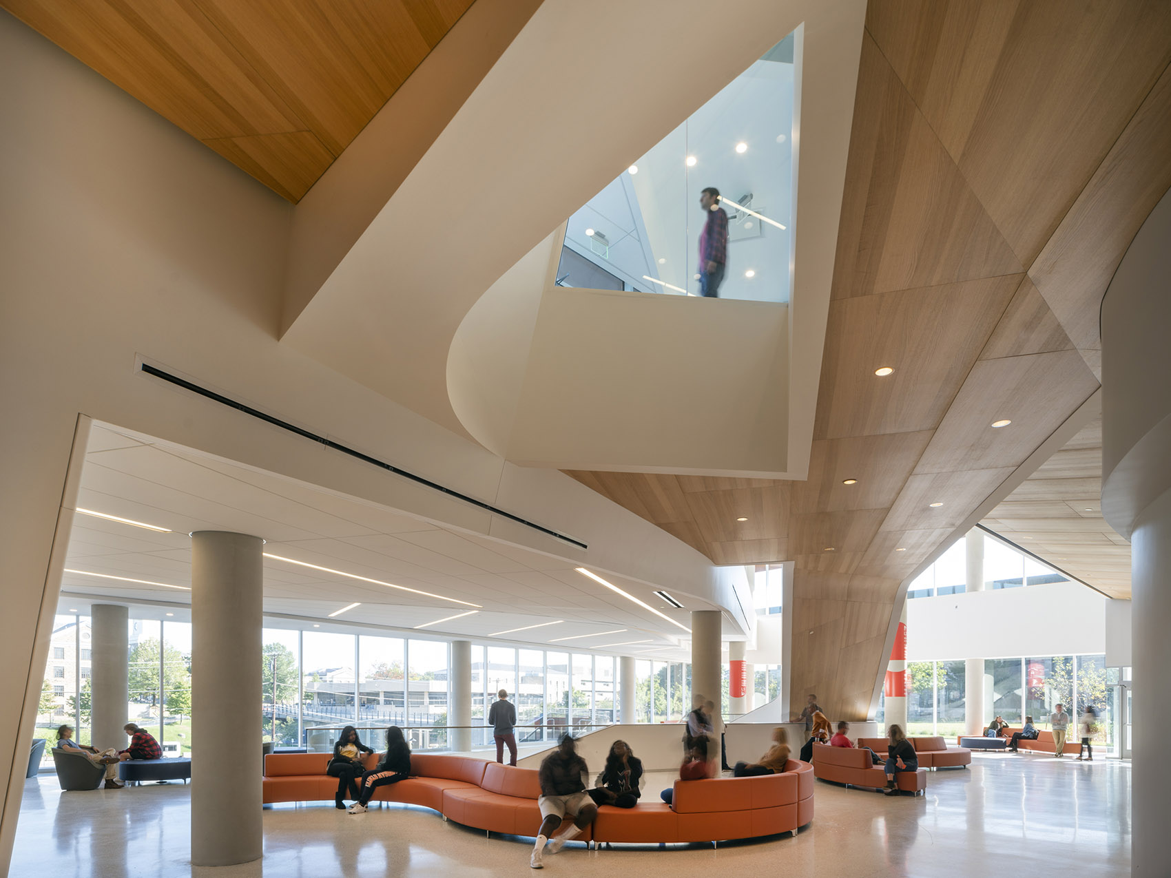 the calvin and tina tyler hall morgan state university by teeple architects gwwo architects