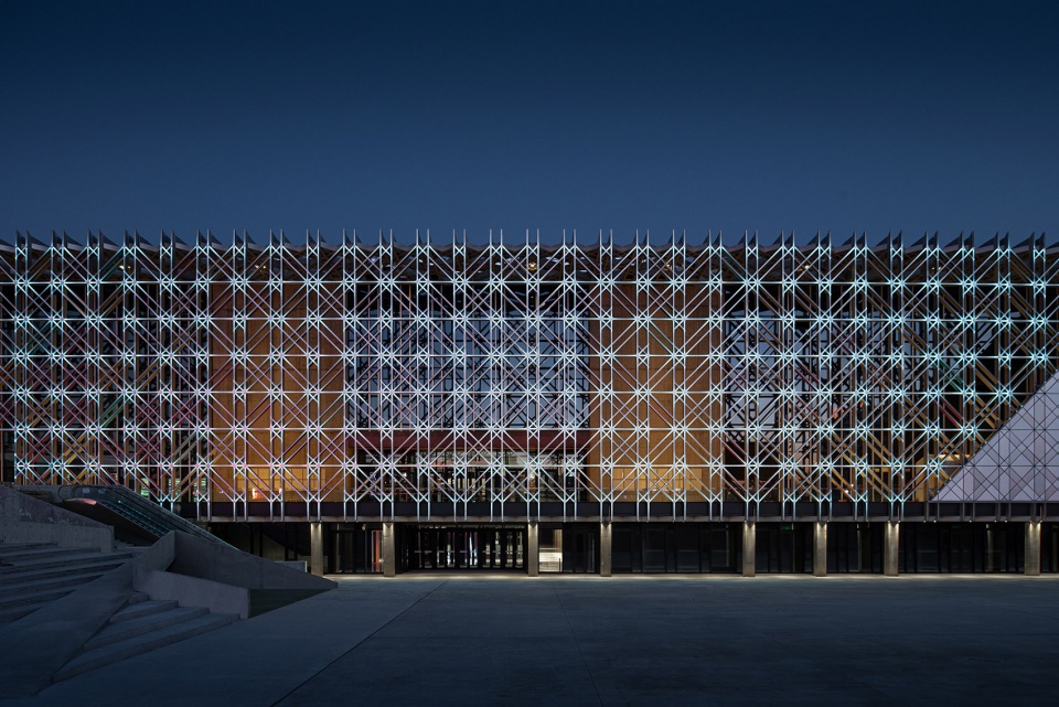 wukesong ice sports center china by biad zxd architects