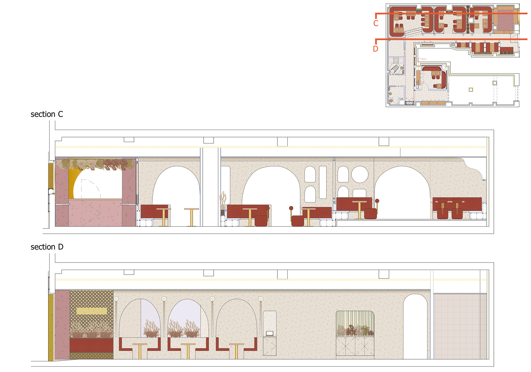 living bakkali restaurant by masquespacio