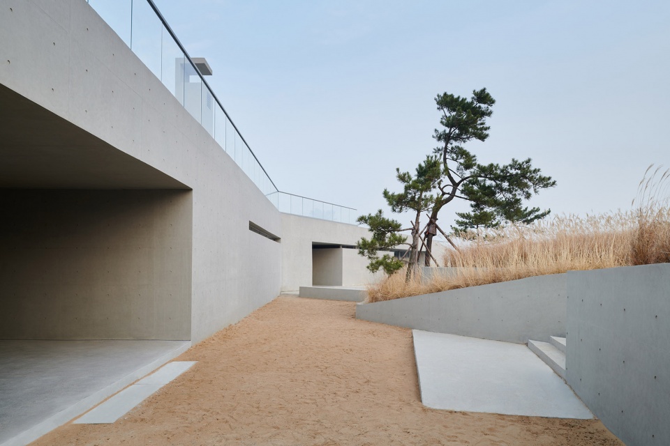seaside zigzag building china by tao